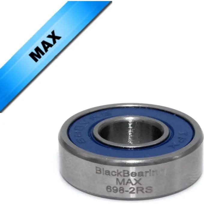 Lager max Black Bearing MAX - 698-2RS - 8 x 19 x 6 mm