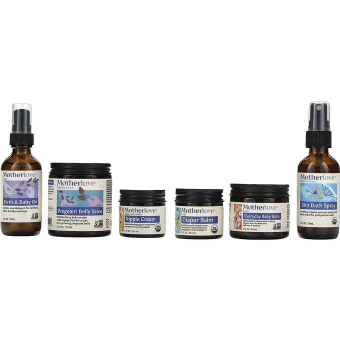 Baby, Lichaamsverzorging Cadeaubox, Set van 6 black