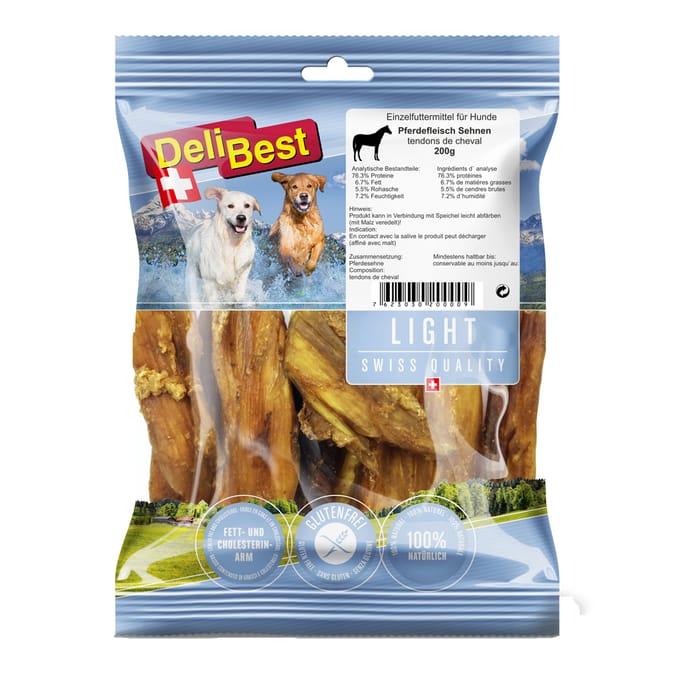 DeliBest Light Paardenpezen - Dubbelpak : 2 x 200 g