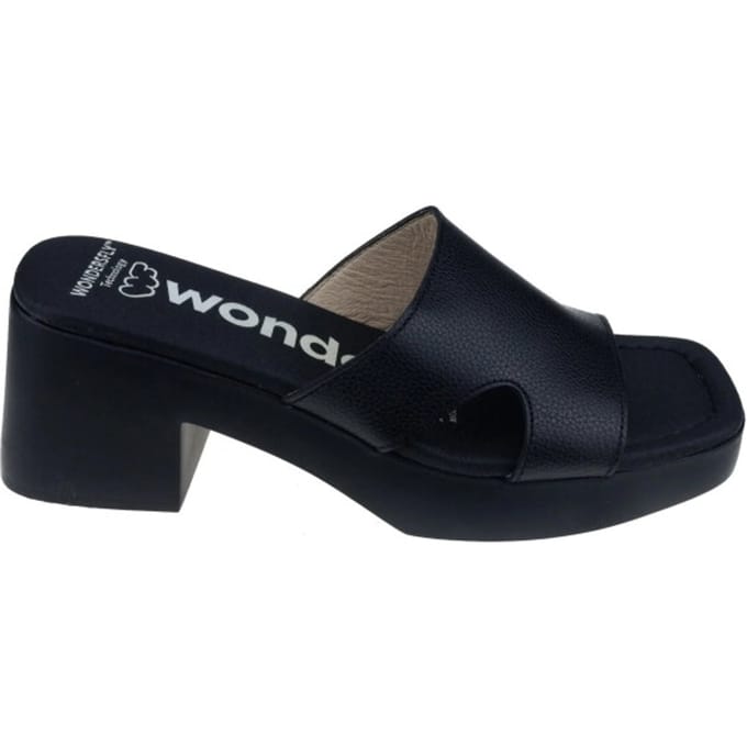 Wonders Motel - dames sandaal - Zwart - maat 35 (EU) 2 (UK)