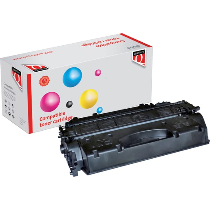Tonercartridge Quantore alternatief tbv HP CF280X 80X zwart