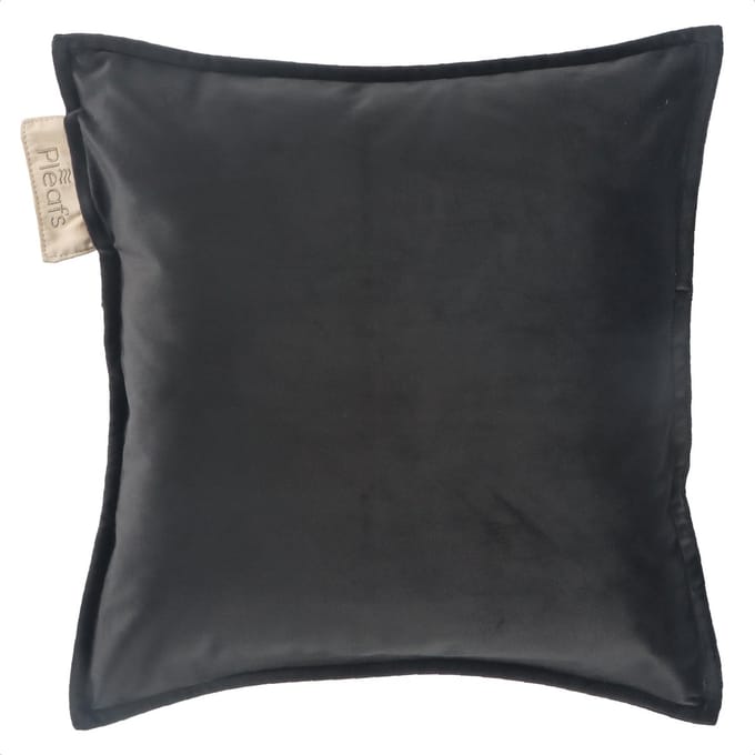 Pleafs® Sierkussen - Plush - Onyx - 45x45cm - Inclusief binnenkussen
