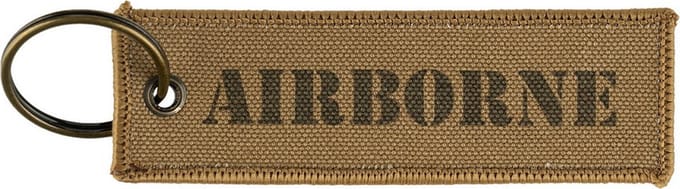 Fostex Sleutelhanger vintage canvas Airborne