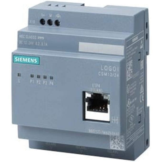 Siemens 6GK71771MA200AA0 LOGO! CSM 12/24 Industrial Ethernet Switch 100 MBit/s