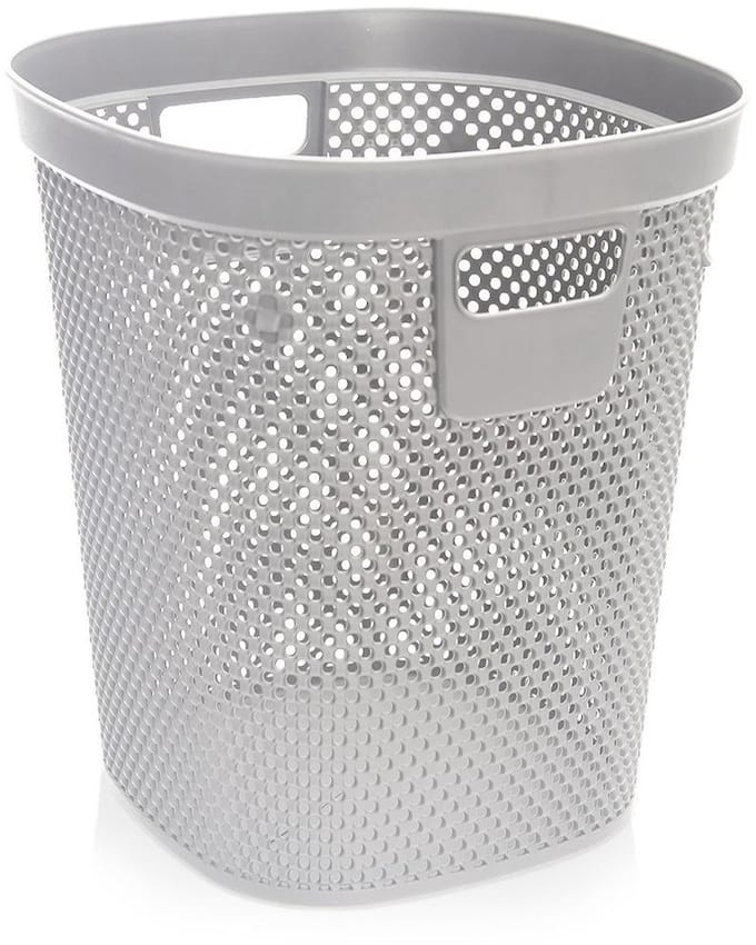 Hobby Life - Prullenbak - 12,5L - Grijs - Bureaustijl