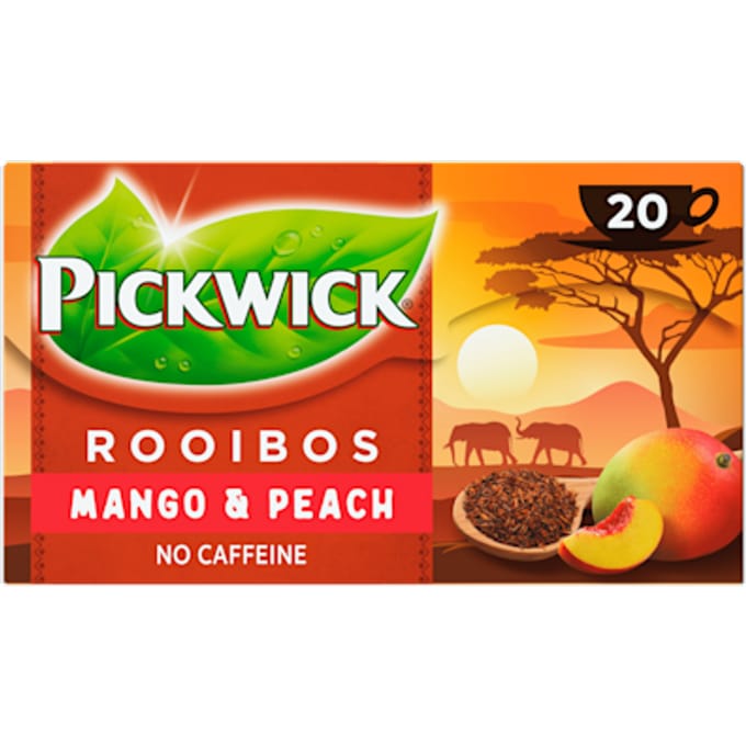 Mango & perzik rooibos thee
