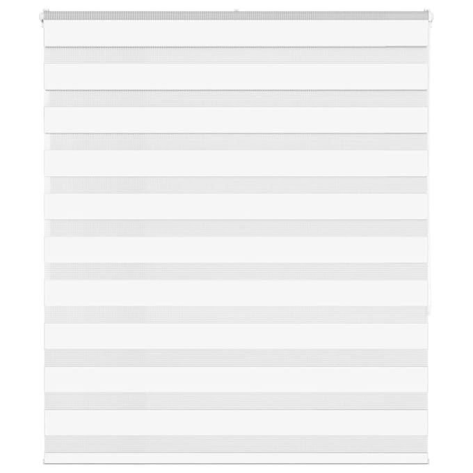 vidaXL - Zebra - rolgordijn - 120x150 - cm - stofbreedte - 115,9cm - polyester - wit