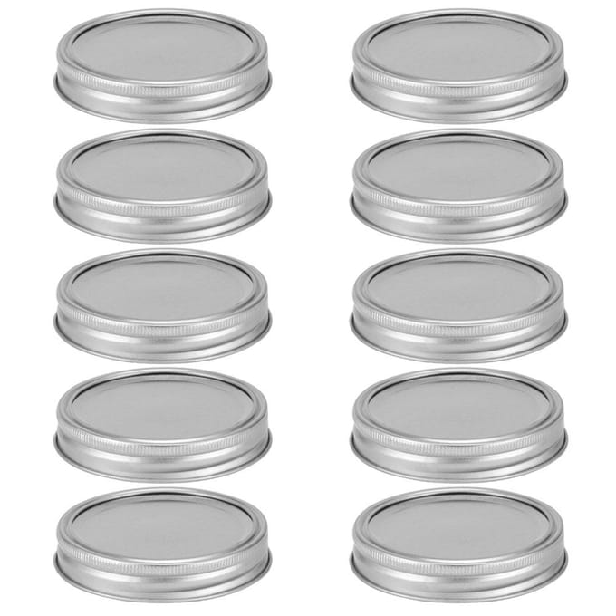 Glazen Potten Deksel met Split-Type Ronde Voedselcontainer Sealing Deksel Keukenaccessoire 86mm