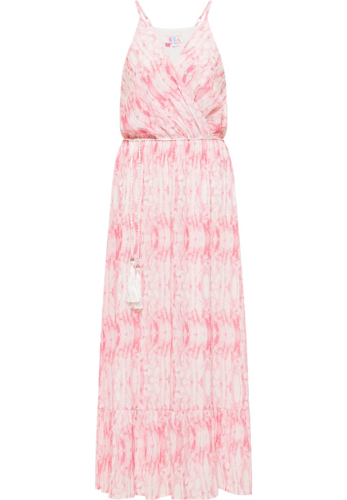 IZIA Midi-jurk met tie-dye-print Dames roze