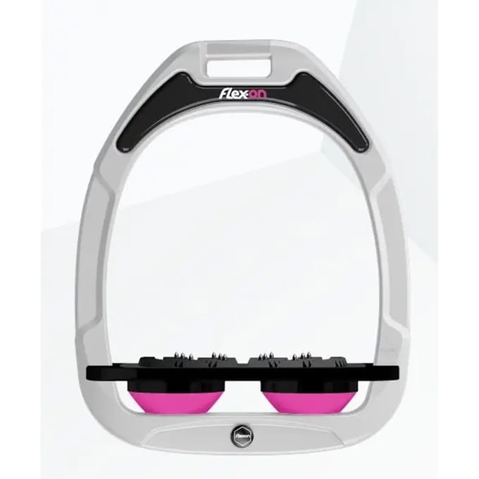 Platte Ultra Grip سبک Hvid/Zwart/Roze Flex-On Green Composite