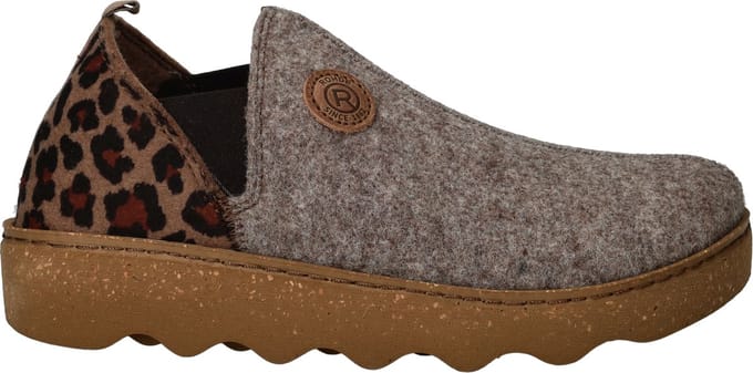 Rohde Pantoffels - Dames - Beige - Maat:40