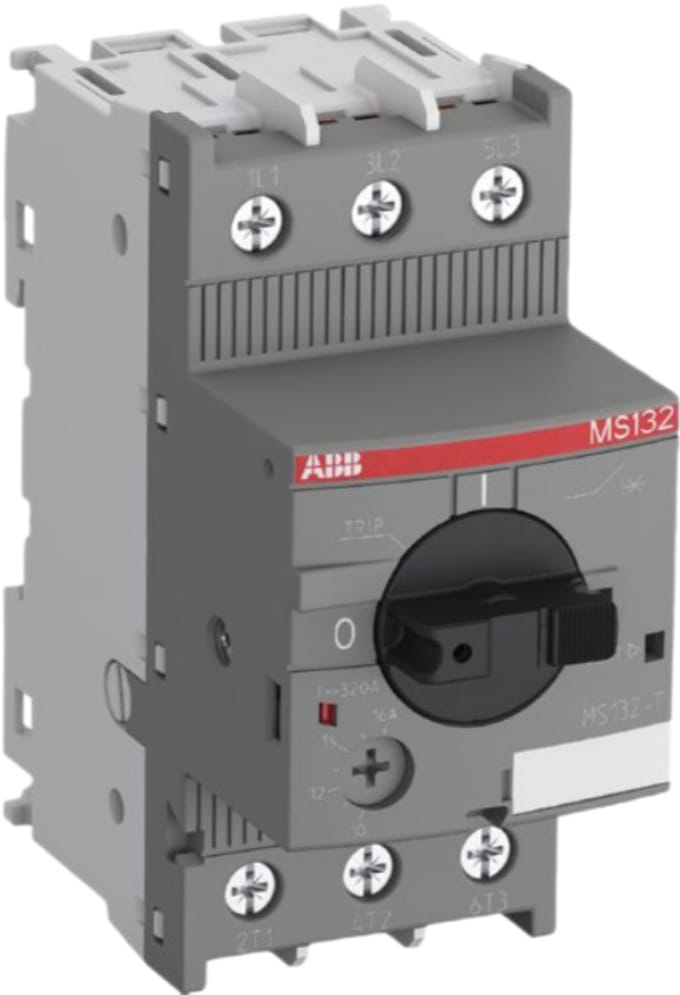 ABB MS132-20T Vermogensschakelaar 1 stuk(s) Instelbereik (stroomsterkte): 400 mA (max) Schakelspanning (max.): 690 V/AC