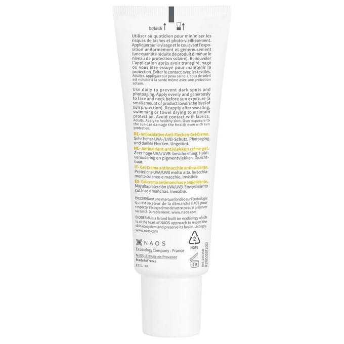 Bioderma Photoderm Spot-Age SPF50+ Nieuwe Formule 40 Zonnecrème