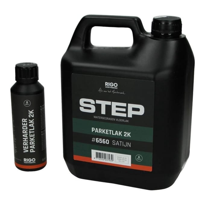 Rigostep STEP Parketlak 2K Satijn #6560 - 1 liter