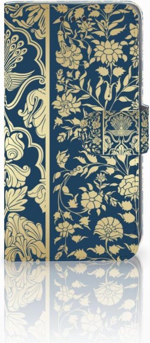 Apple iPhone Xr Hoesje Beige Flowers
