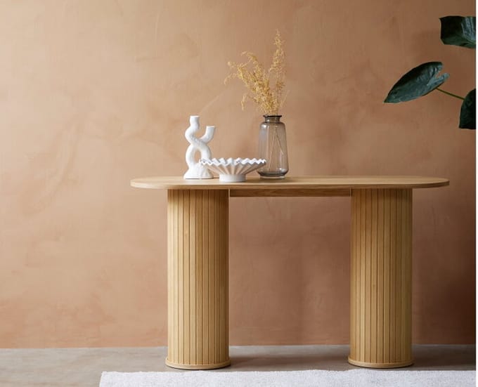Sidetable Nola eiken 130 cm - Naturel