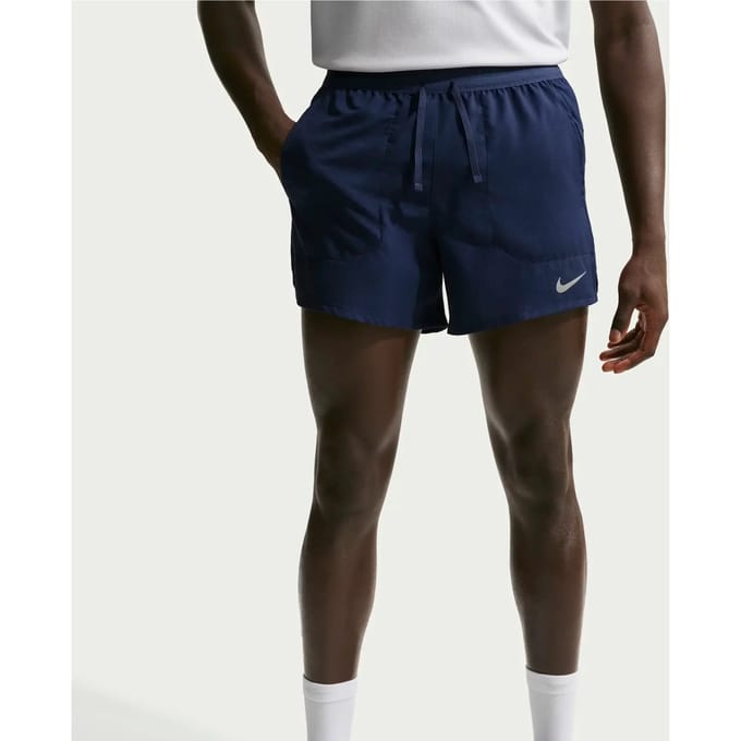 NIKE - m nk df stride 5in bf short - Short running heren - Blauw