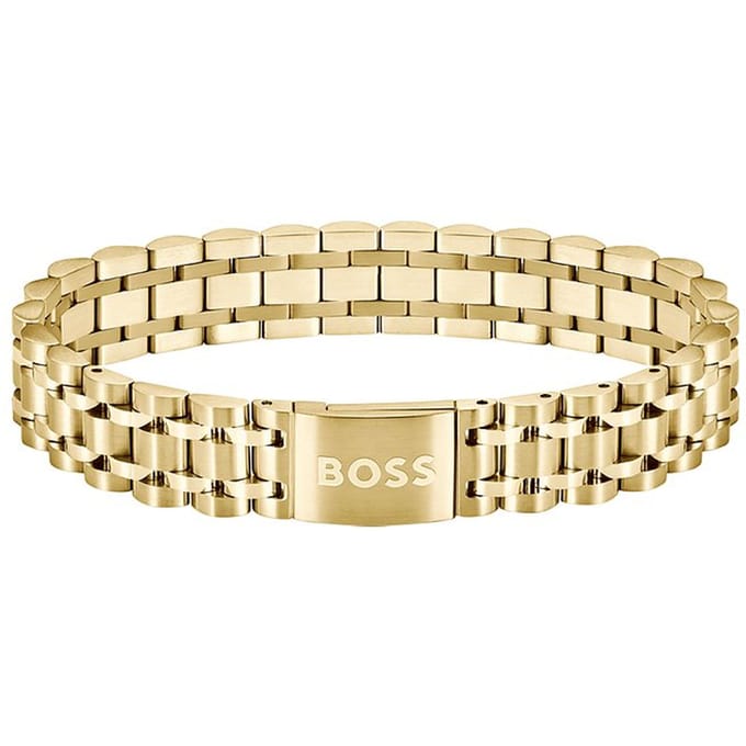 BOSS HBJ1580645 OWAN Heren Armband - Schakelarmband
