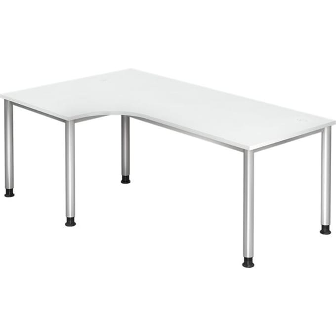 HILO 82 S | Bureau - Wit 200 x 120 Tafelhoogte I In hoogte verstelbaar
