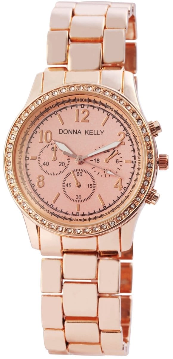 DONNA KELLY Dameshorloge metaal Mineraalglas