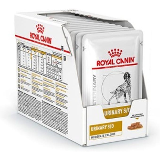 Royal Canin Veterinary Diet Urinary S/O Moderate Calorie Wet - 12x100 g - Hondenvoer