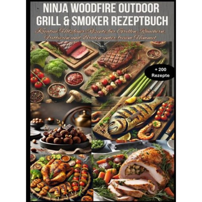 Ninja Woodfire Outdoor Grill & Smoker Rezeptbuch - Nina Kross