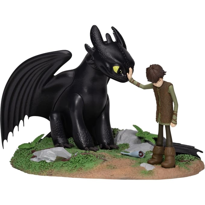 Beast Kingdom Toys Dragons D-Stage PVC Diorama Toothless & Hiccup 15 cm Beeld