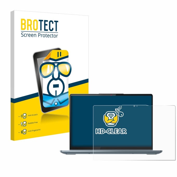 BROTECT - Screenprotector voor Lenovo IdeaPad Flex 5 14" Gen 8 2023 - Folie Beschermfolie transparant