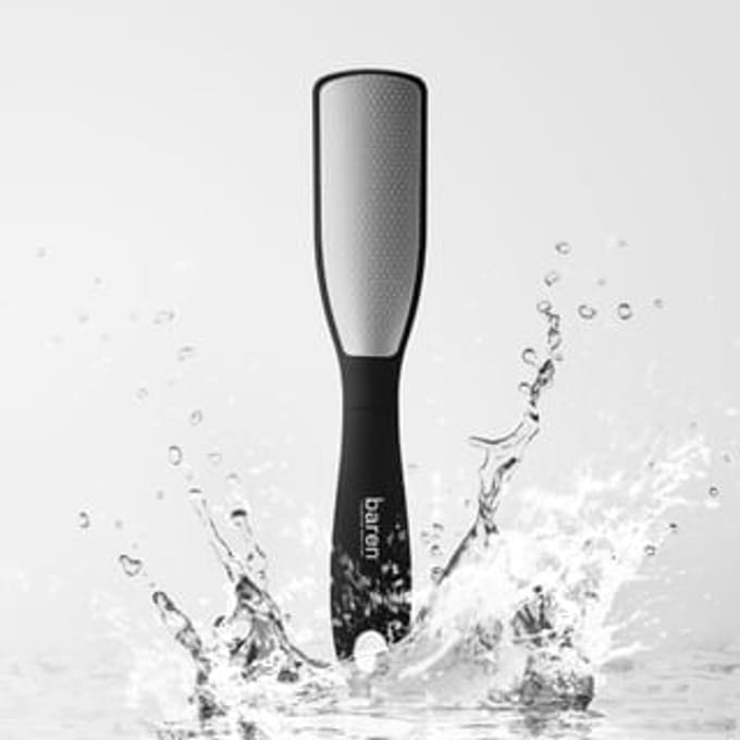 baren - Magic Professional Stainless Steel Double-Sided Foot File 2026 Version - 1 pc