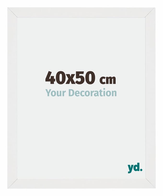 Your Decoration - Fotolijst 40x50 cm - MDF - Wit Hoogglans - Mura