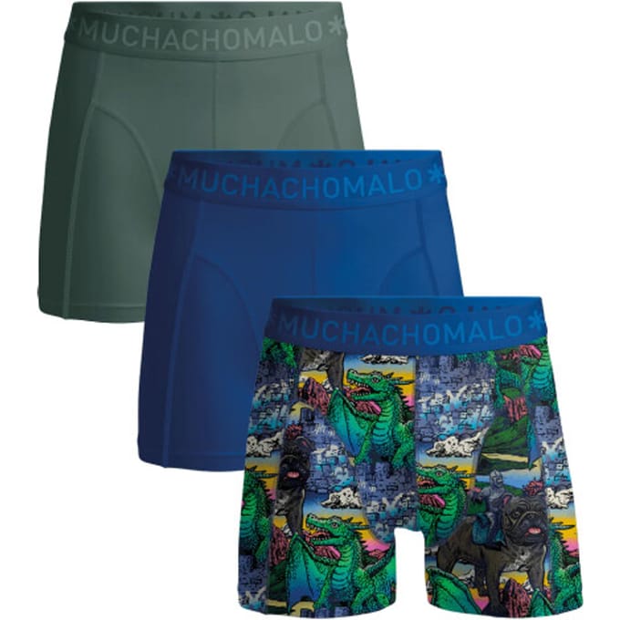 Muchachomalo Jongens Boxershorts - 3 Pack - Boys Onderbroeken