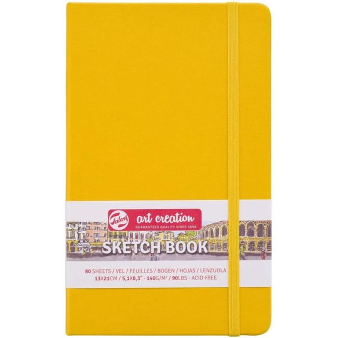 Talens Art Creation Schetsboek Goudgeel 13 x 21 cm 140 g 80 Vellen