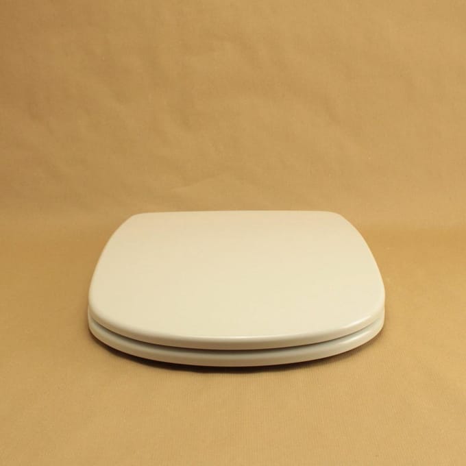 Toiletbril - WC-bril - Badkamer Hygiëne - Thermohars Coating - Rond - Wit
