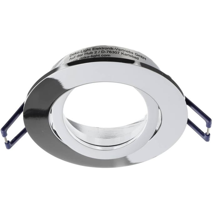 Deko Light Samsola, rund, glänzend, Silber 110041 Plafondspot GU10 Zilver (glanzend)