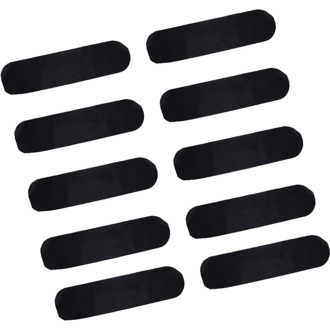 10 vellen Skateboard Griptape Antislip Skateboard Griptape Vel voor Scooter Longboard 81cm voor black