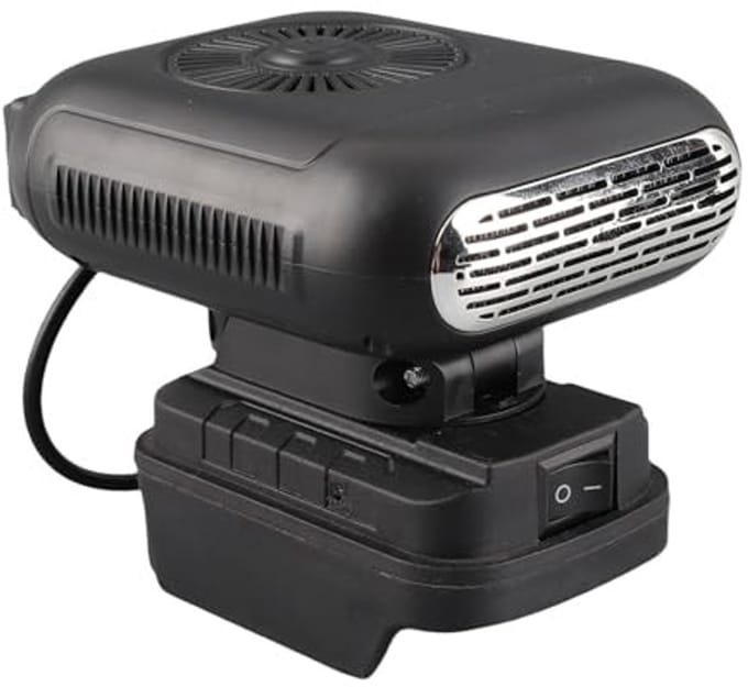 Dailygoods - Draagbare Batterij-aangedreven Verwarming met Dubbele USB