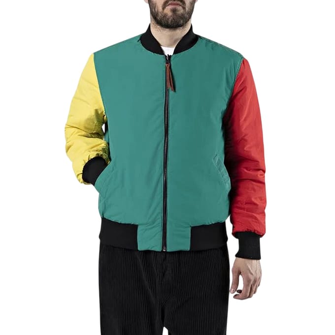 Diadora Mark Mcnairy-bomberjack voor heren (Landgoed Blauw)