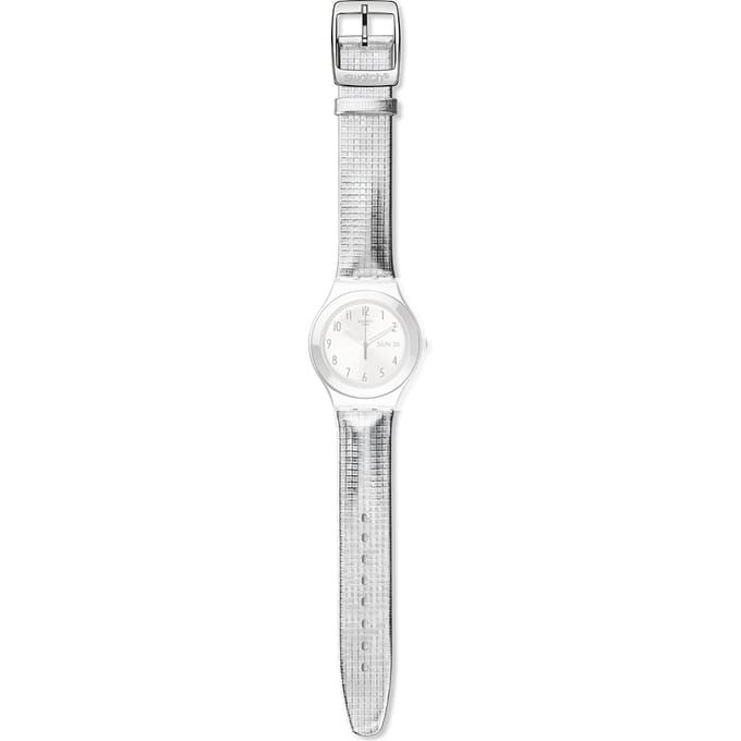 Swatch Irony - Big - YG + Scuba - YD AYGS773 YGS773 Moon Plaided Horlogeband