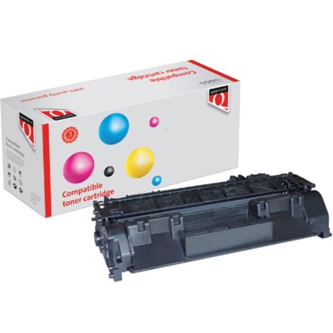 Tonercartridge Quantore alternatief tbv HP CE505A 05A zwart