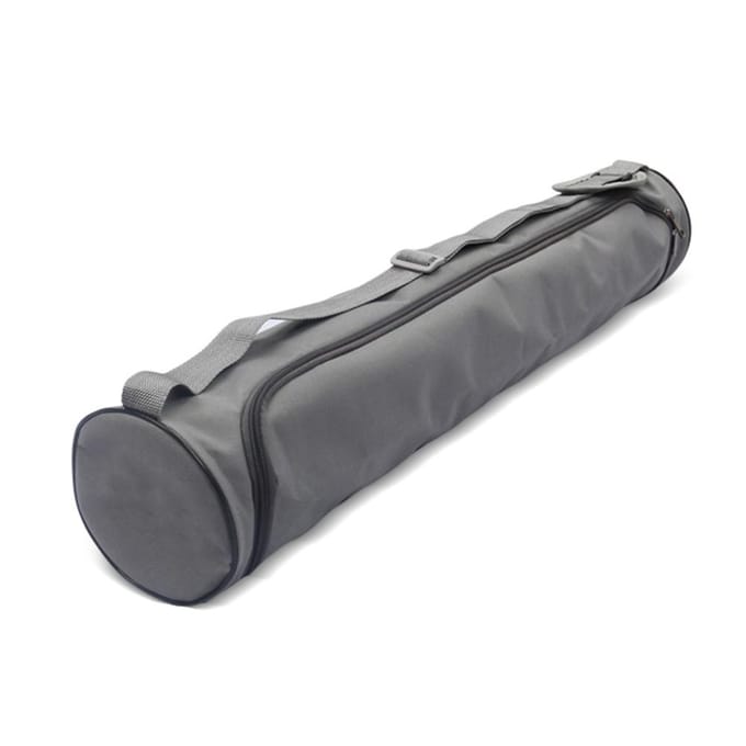 Sac de transport pour tapis de yoga, sac de rangement multifonctionnel avec fermetures éclair et sangle réglable gris