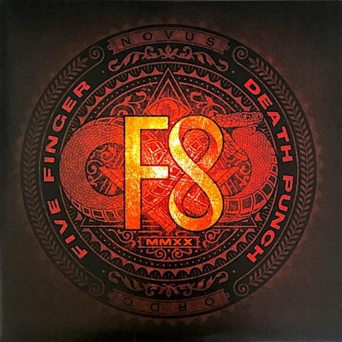 LP-plaat FIVE FINGER DEATH PUNCH - F8 BNM6021 Better Noise Mu 2020 US Rock brown