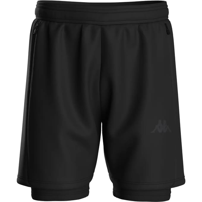 Kappa Inigo Pro Korte Broek Zwart S Man