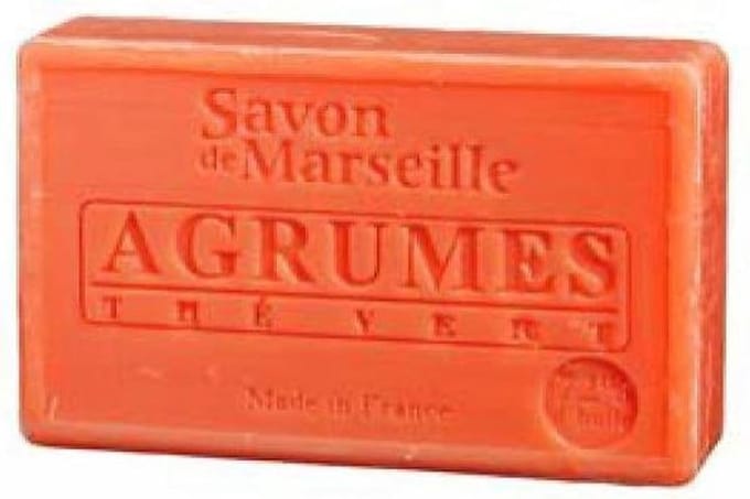 Marseillezeep Agrumes & groene thee 100g