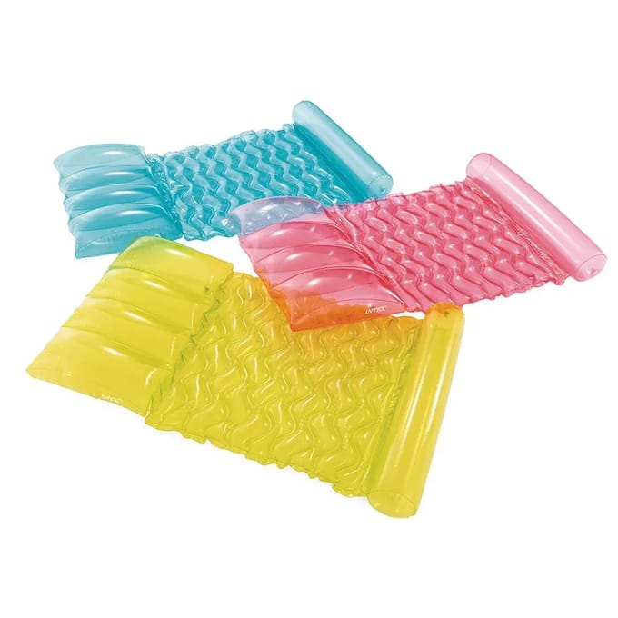 Intex Transparante waterhangmat, 3 asst., 173x89 cm