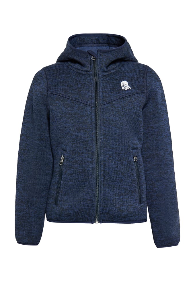 Schmuddelwedda Gebreide fleeceblouse jongens (kinderen) marine gem