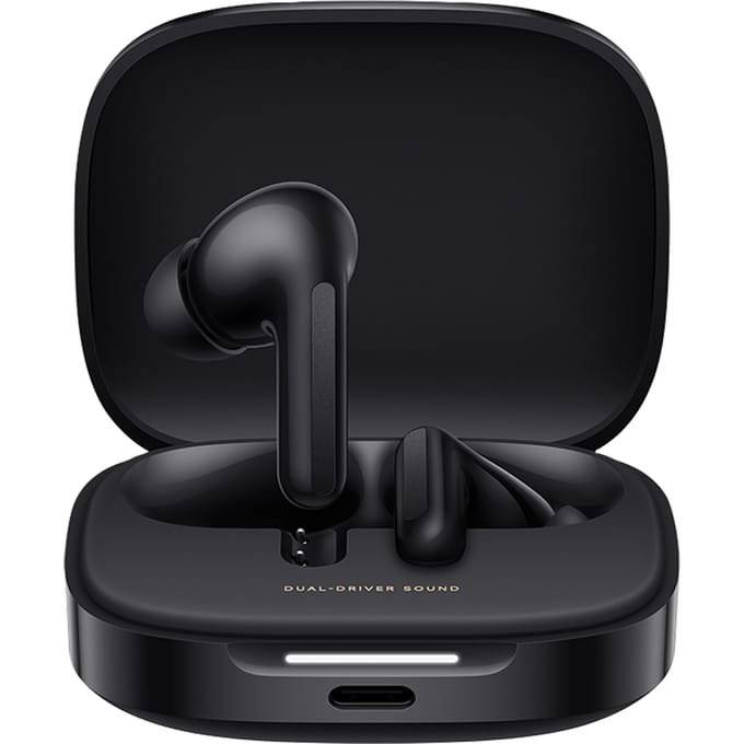 Handsfree Bluetooth Xiaomi Redmi Buds 6, TWS, ANC, Zwart BHR9251GL