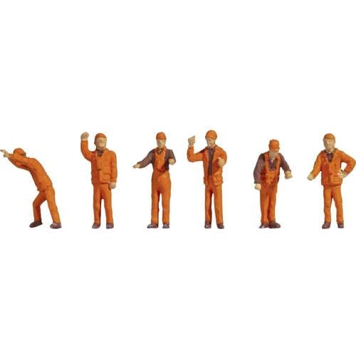 NOCH 18011 H0 Rangeerders figuren Geverfd, Staand
