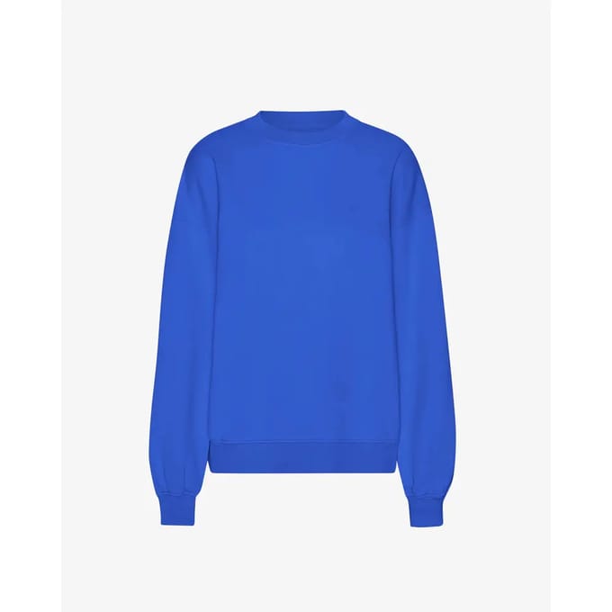 Oversized sweatshirt Colorful Standard Sapphire Blue