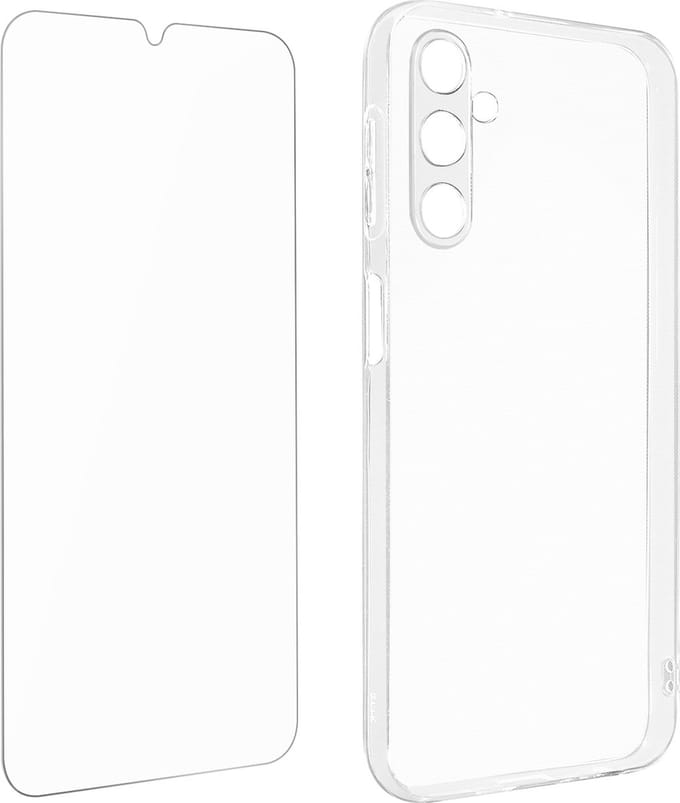 4Smart 360° bescherming geschikt voor Samsung A24 Hoes+Scherm transparant