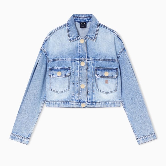Armani Exchange Xw002260_af21338 Jas Blauw L Vrouw